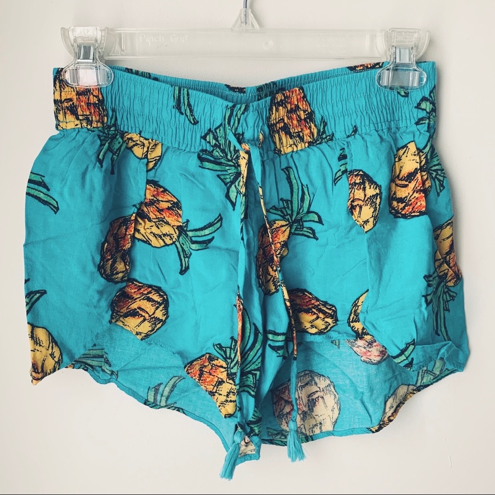 Aerie pineapple sleep or swim shorts